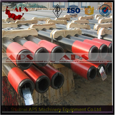 Casing pipe in oilfield Material J55/K55/N80-1/P110, API Oil Well Drilling Steel Casing for connection Blank End or BTC or STC