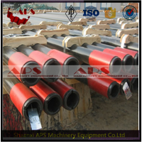 Casing pipe in oilfield Material J55/K55/N80-1/P110, API Oil Well Drilling Steel Casing for connection Blank End or BTC or STC